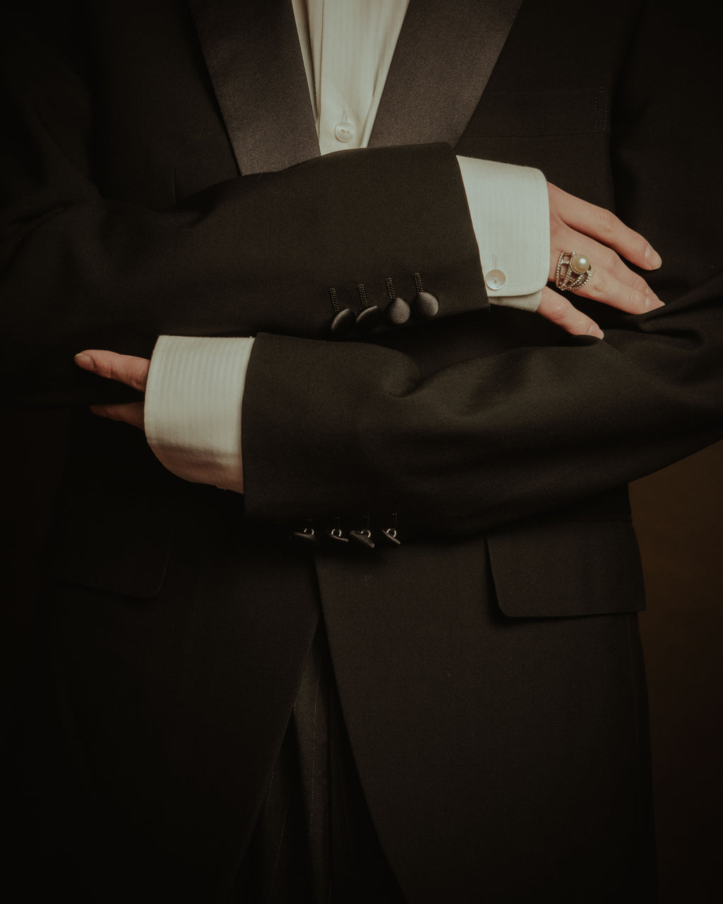 –SPECIAL– "COMME des GARÇONS HOMME DEUX" 2017-18’s Cashmere blend tuxedo peak lapel jacket