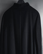 "Max Mara" 90’s-00’s Stand collar belted coat