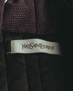 "Yves Saint Laurent" 90's-00's Quilted dressing gown