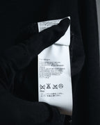 "Maison Margiela" 15AW deconstructed hand-stitched crewneck knit