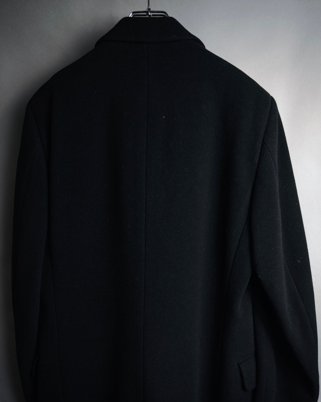 "FENDI" 00’s virgin wool chesterfield coat