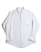 BROOKS BROTHERS/ Relax Fit Cotton French Cuff Shirt White