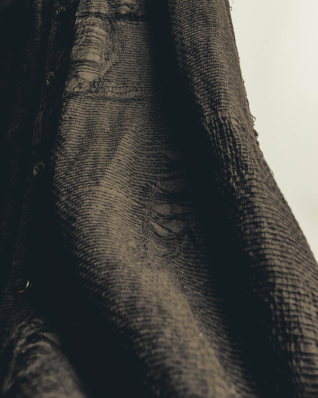 -SPECIAL- "Y's" 21SS Textured sleeveless long vest