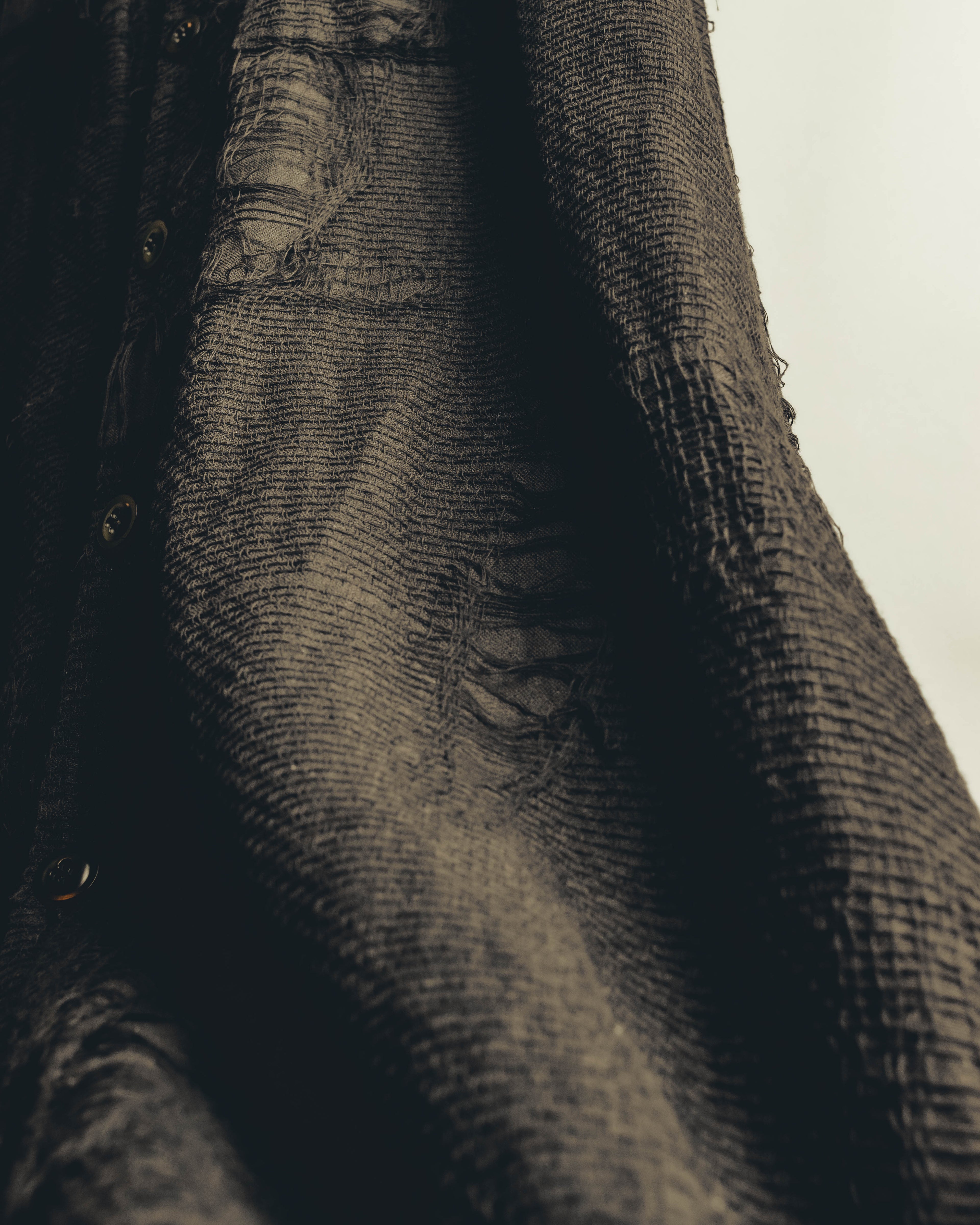 -SPECIAL- "Y's" 21SS Textured sleeveless long vest