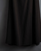 "HERMES" 90's Gold parts design derived from horse tack flared skirt