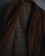 –SPECIAL– "Salvatore Ferragamo" 00’s reversible shearling sheep skin jacket