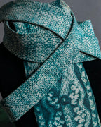 "JEAN PAUL GAULTIER" Trompe l'oeil design silk neck tie