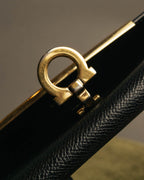 “Salvatore Ferragamo” Vintage gancini continental wallet