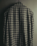 "COMME des GARÇONS HOMME" 90's Plaid wool blazer