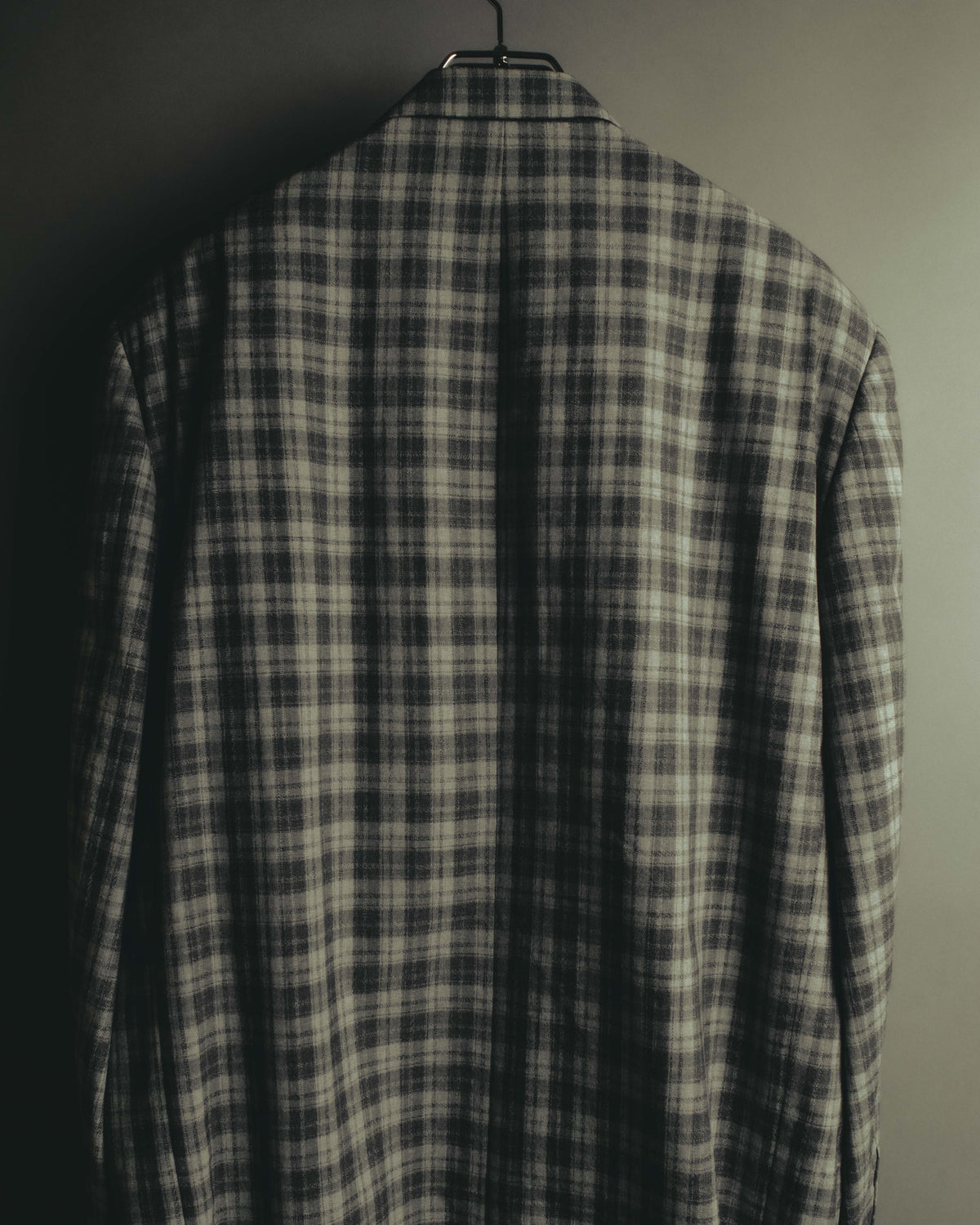 "COMME des GARÇONS HOMME" 90's Plaid wool blazer