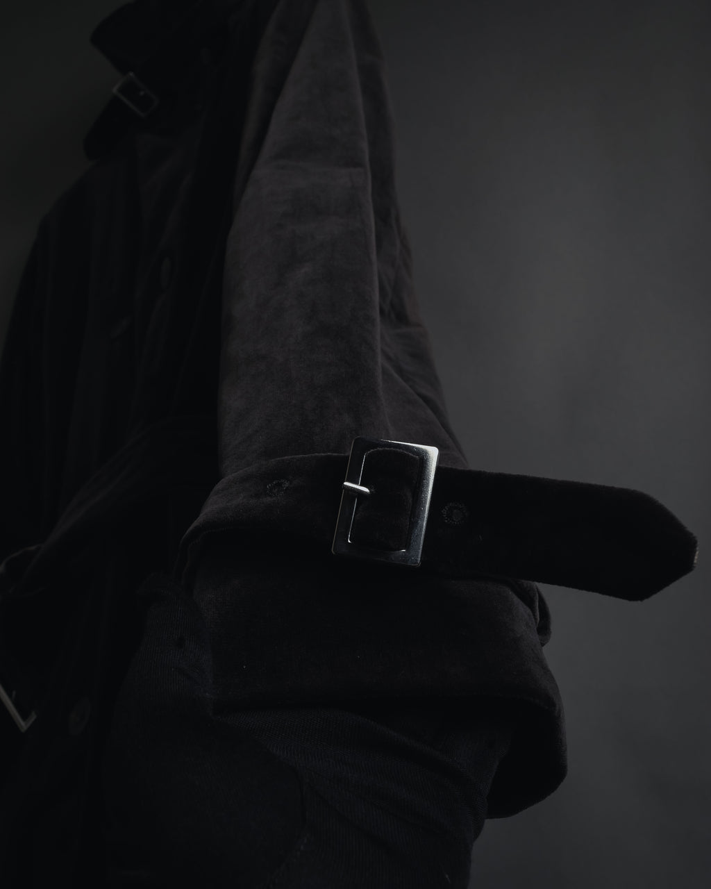 -SPECIAL- "JIL SANDER"
90’s-00’s Architectural cotton velvet belted coat