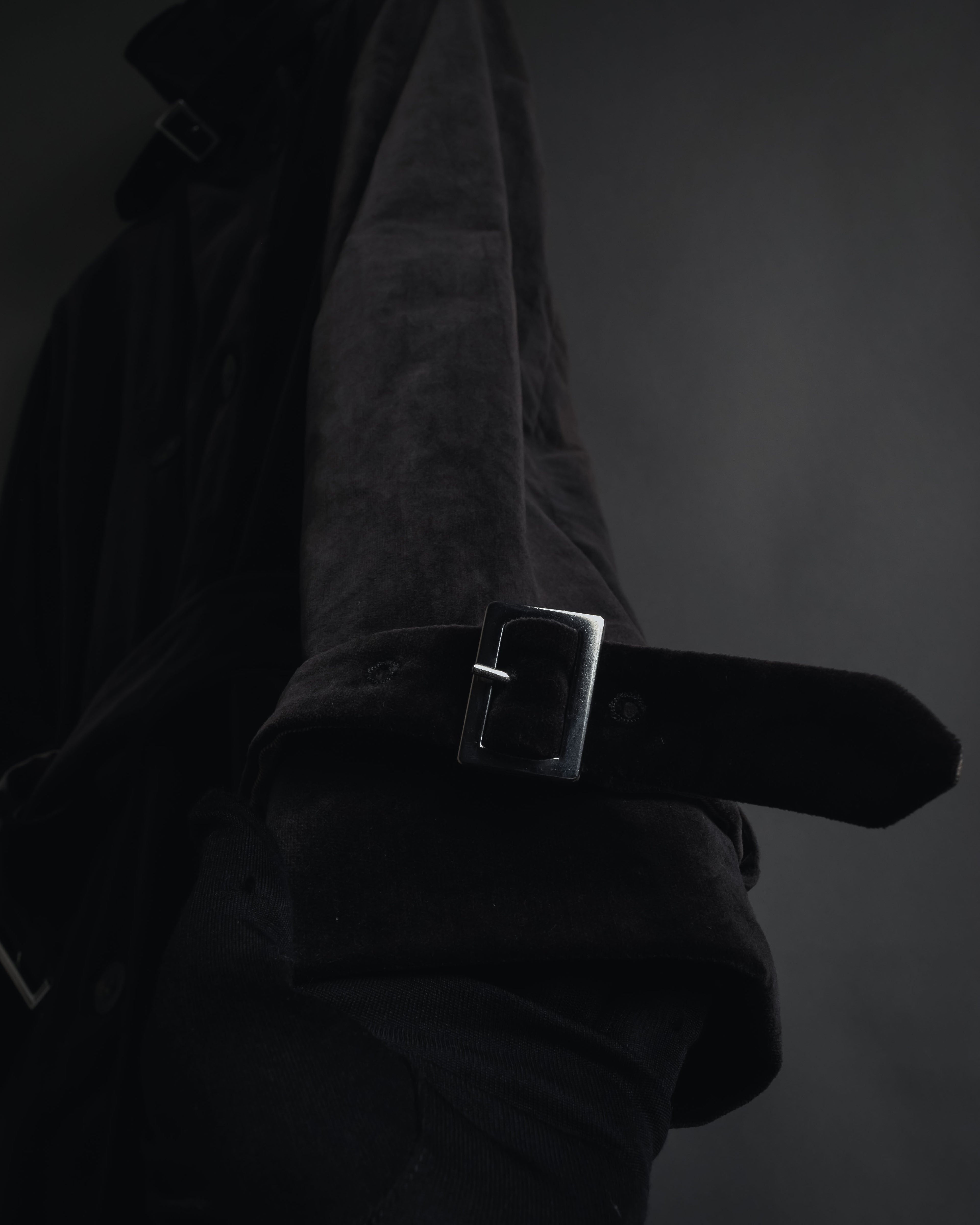 -SPECIAL- "JIL SANDER"
90’s-00’s Architectural cotton velvet belted coat