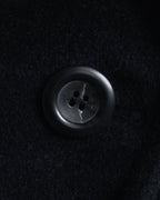 Abrigo doble botonadura estilo pea coat de los años 90-00 de "Max Mara"