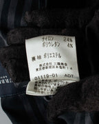 "BURBERRY" Combination leather design check pattern one-shoulder bag