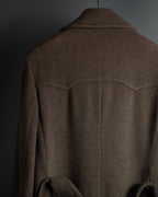 -SPECIAL- “GUCCI × ZAMASPORT” 1989–1994 Double Breasted Long Coat