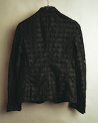 "COMME des GARÇONS COMME des GARÇONS" 13AW Textured three-button blazer