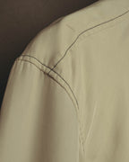 –SPECIAL– “LOEWE” 10’s-20’s Asymmetrically draped silk shirt