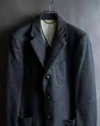 "MIHARA YASUHIRO" Hidden zip detail tailored jacket