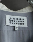 "MAISON MARGIELA" 21SS Long tail design band collar shirt