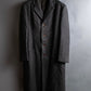 "ARMANI COLLEZIONI" Shoulder width structured oversized herringbone chester coat