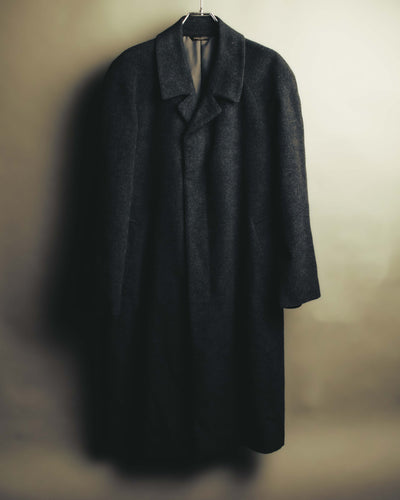 "Kinloch Anderson" 80's-90's Classic wool cashmere overcoat