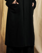 "Ermenegildo Zegna" Drapey finish 100% cashmere cloth chester coat