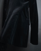 –SPECIAL– "HERMES"
00’s Velvet switchinglamb leather collar special tailored jacket
