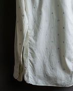 "GUCCI" Iconic embroidered pattern cotton shirt