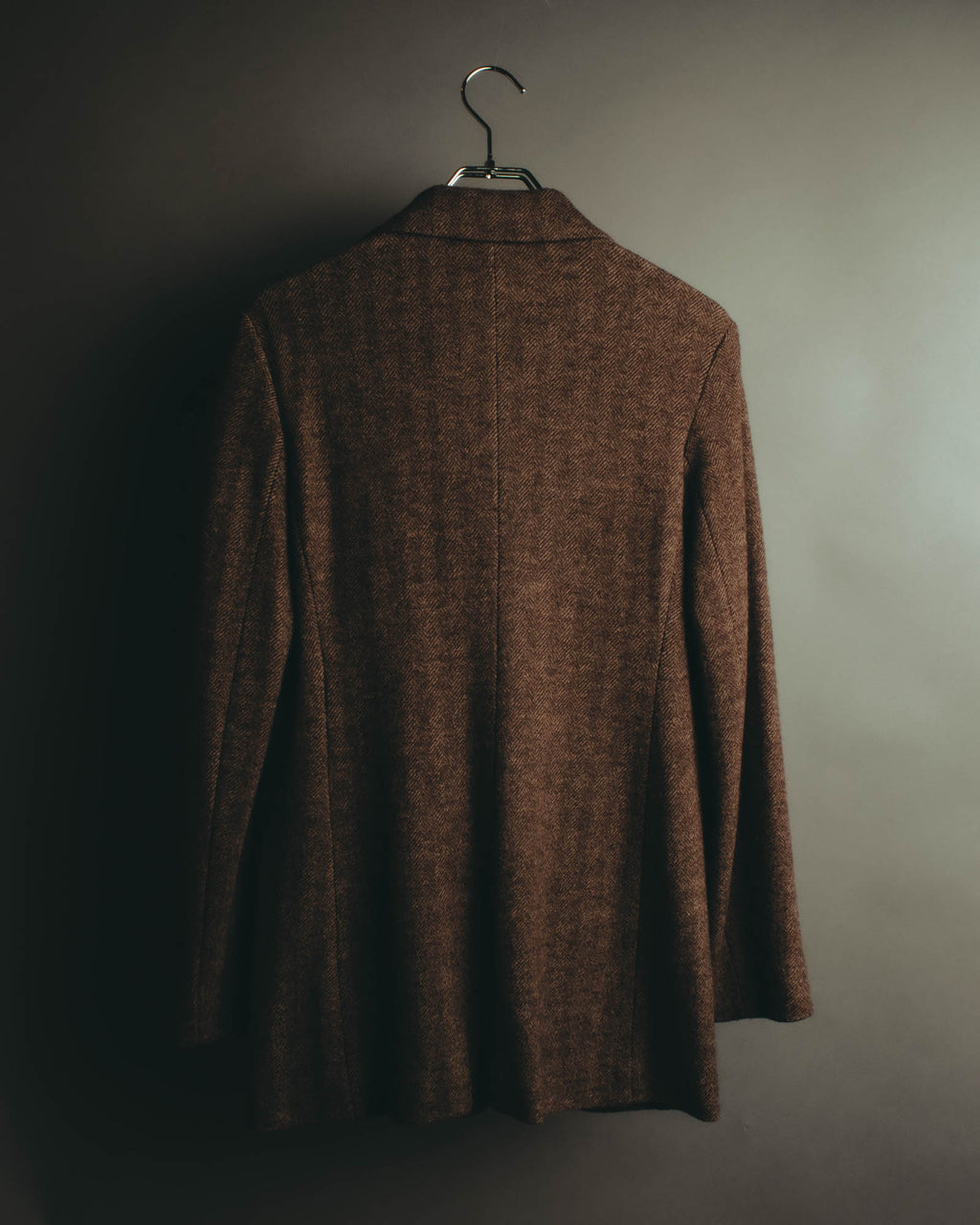 “WEEKEND MaxMara” 2010’s herringbone jersey single-button tailored jacket