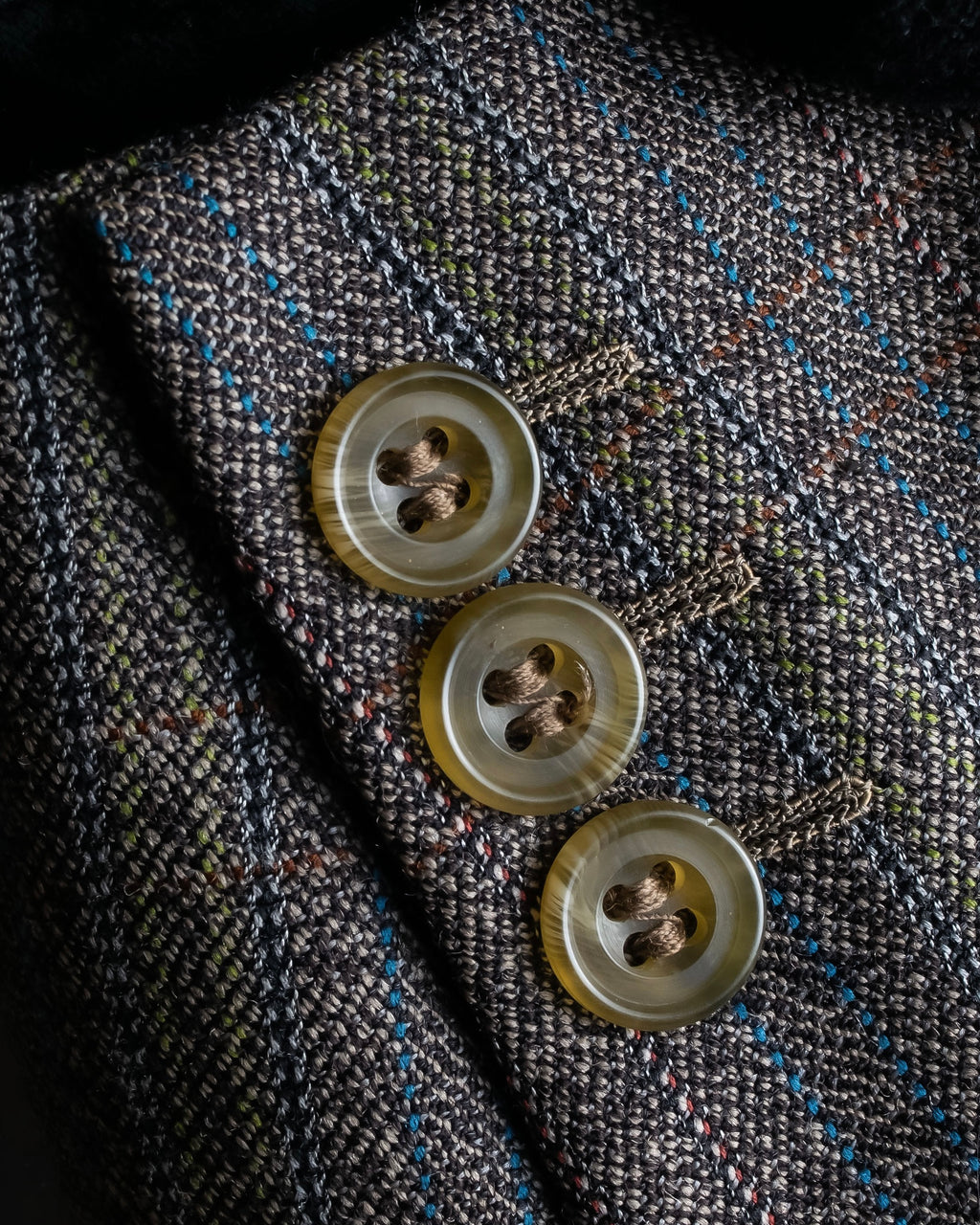 "CHRISTIAN DIOR MONSIEUR"
Multi color striped oversized tailored jacket