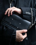 "MAISON MARGIELA" Calf leather chain shoulder wallet bag