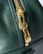 LOUIS VUITTON/ “Taiga Kendall GM” 2 Way Big Boston Bag Green
