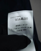 "Dior" 2017 AW Minimal fly-front bee-embroidered shirt