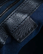 "CELINE" Metal parts design horizontal leather one-shoulder bag