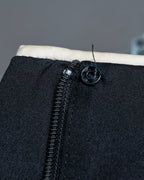 “CHANEL” Designed hem silk flare pants