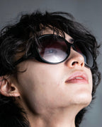 “Dior” Butterfly flame curved surface sunglasses