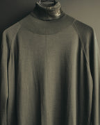"Theatre PRODUCTS" 00's-10's Silk wool turtleneck knit sweater