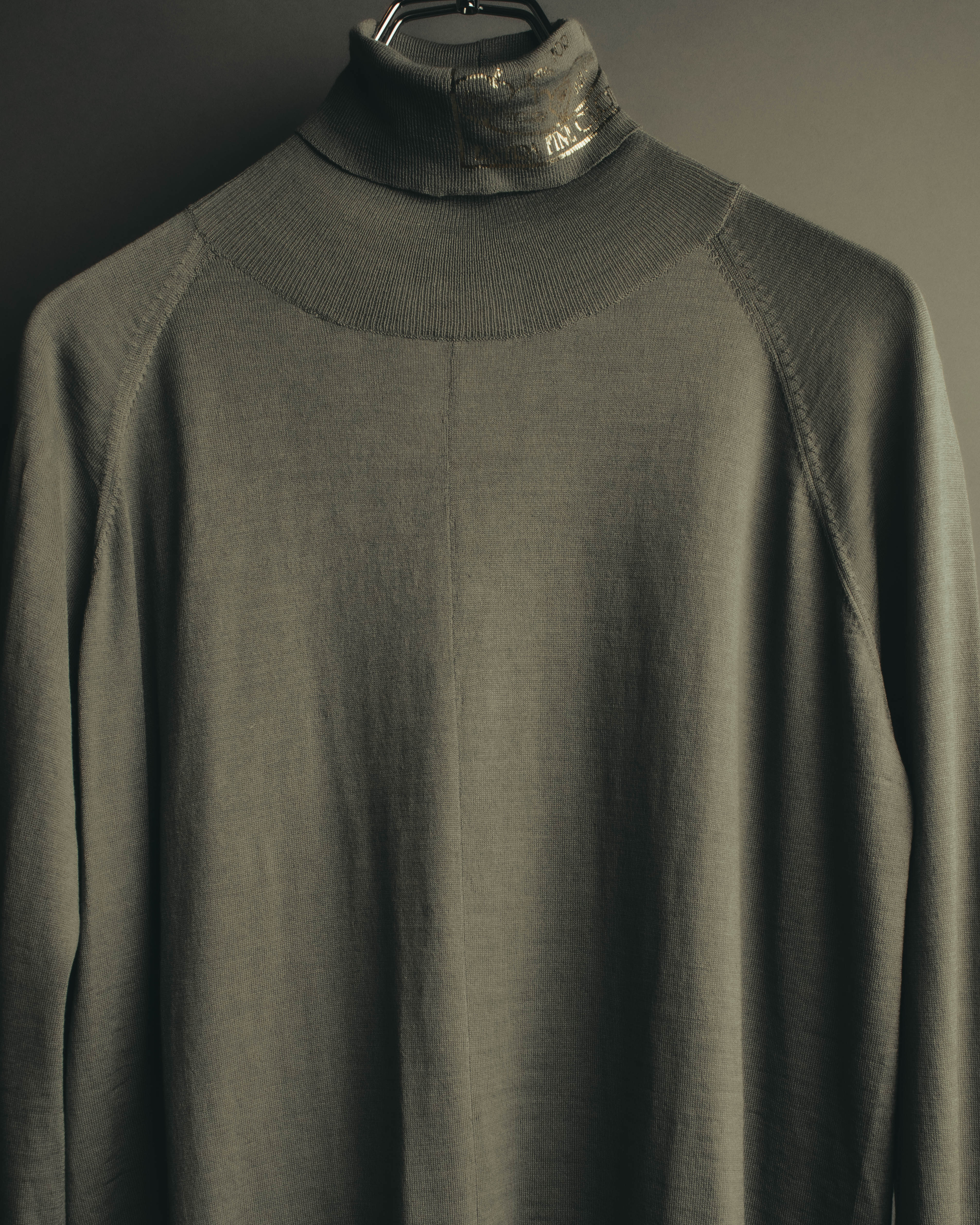 "Theatre PRODUCTS" 00's-10's Silk wool turtleneck knit sweater
