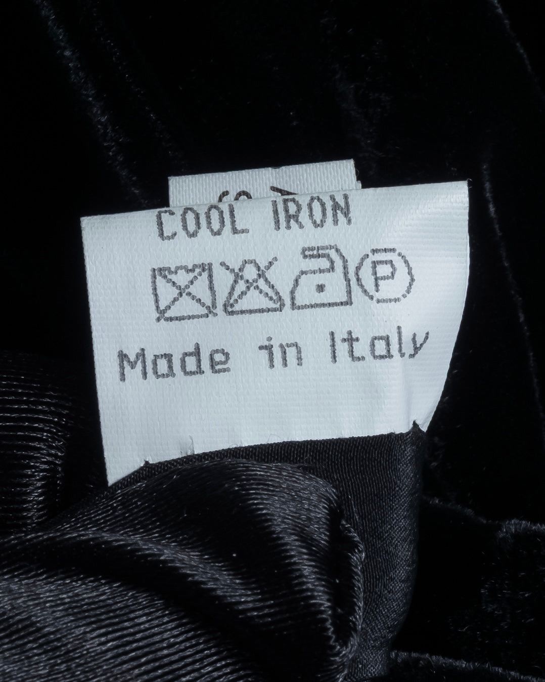 "ERREUNO" Relaxed tailored velour jacket