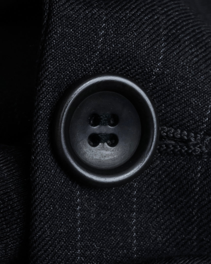 "ARMANI COLLEZIONI" Deep charcoal pinstripe set up