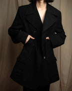 "Dolce & Gabbana" Navy originated Italian tailored pea coat