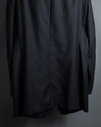 "ARMANI COLLEZIONI" Deep charcoal pinstripe set up