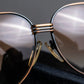 "YVES SAINT LAURENT" Thin metal temples round frame sunglasses