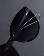 "Christian Dior" Metal frame layered cat-eye sunglasses