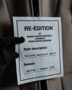 "Maison Martin Margiela × H&M"
Reconstructed zip-up design jacket