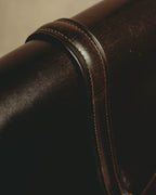 -SPECIAL- "HERMES" 50's Vintage box calf leather shoulder bag