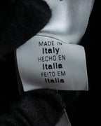 "RED VALENTINO"Ribbon belted design lace black dress