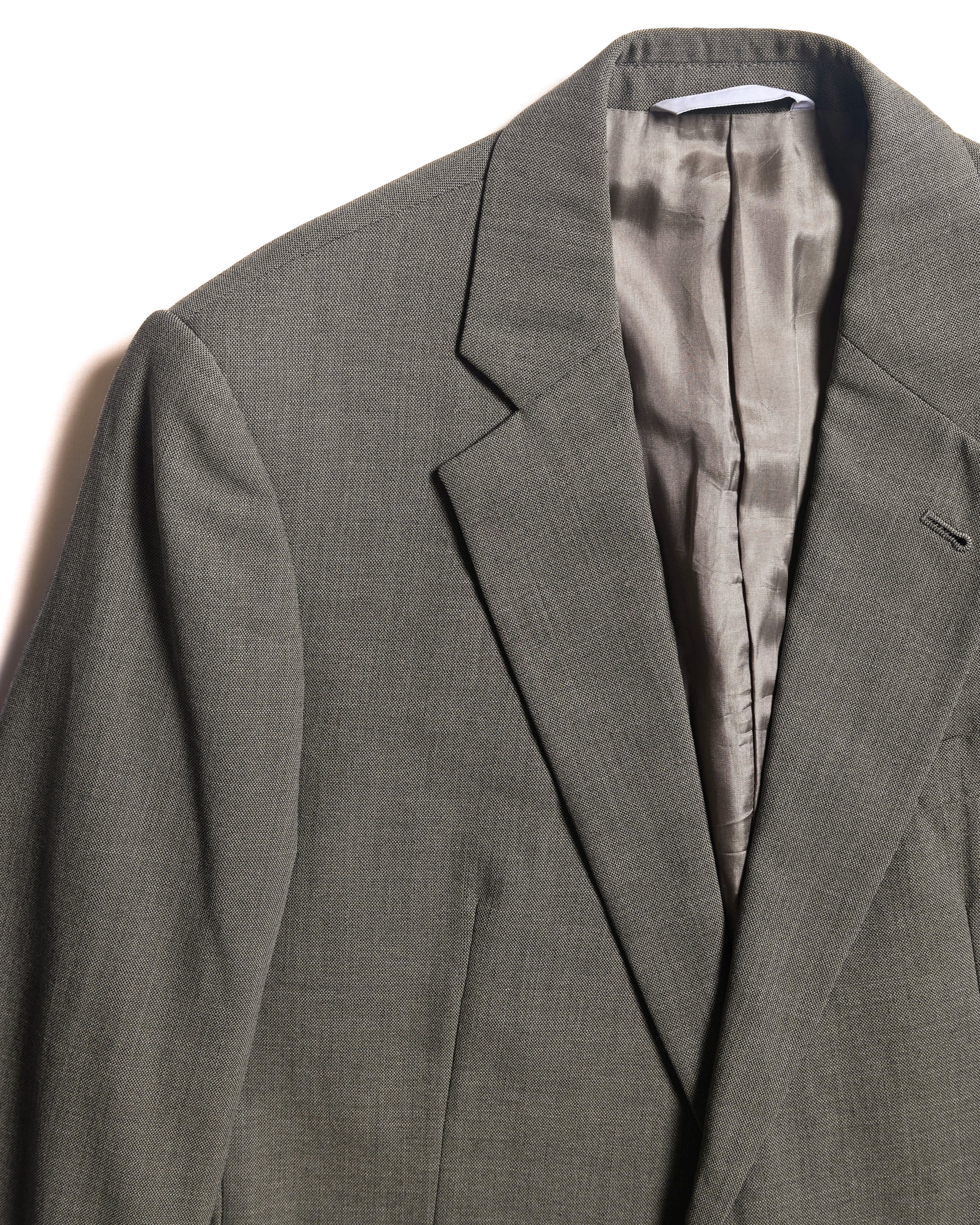 ARMANI COLLEZIONI Vintage/ Single Breasted 2B Tailored Jacket Light Gray