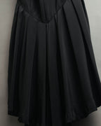 -SPECIAL- “Christian Dior” 80’s silk pleated long skirt