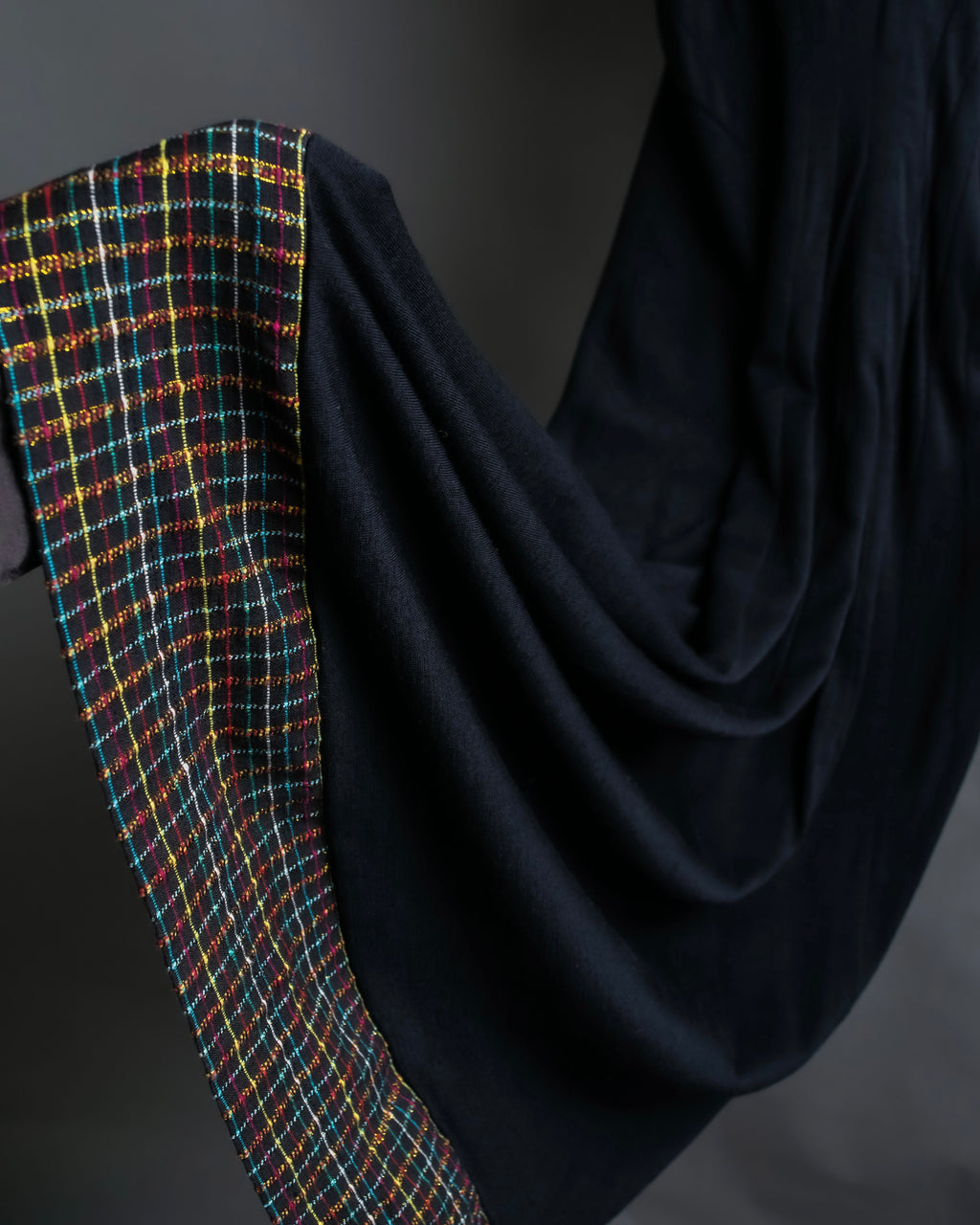 “JUNYA WATANABE” narrow waist  lame designed hem long dress